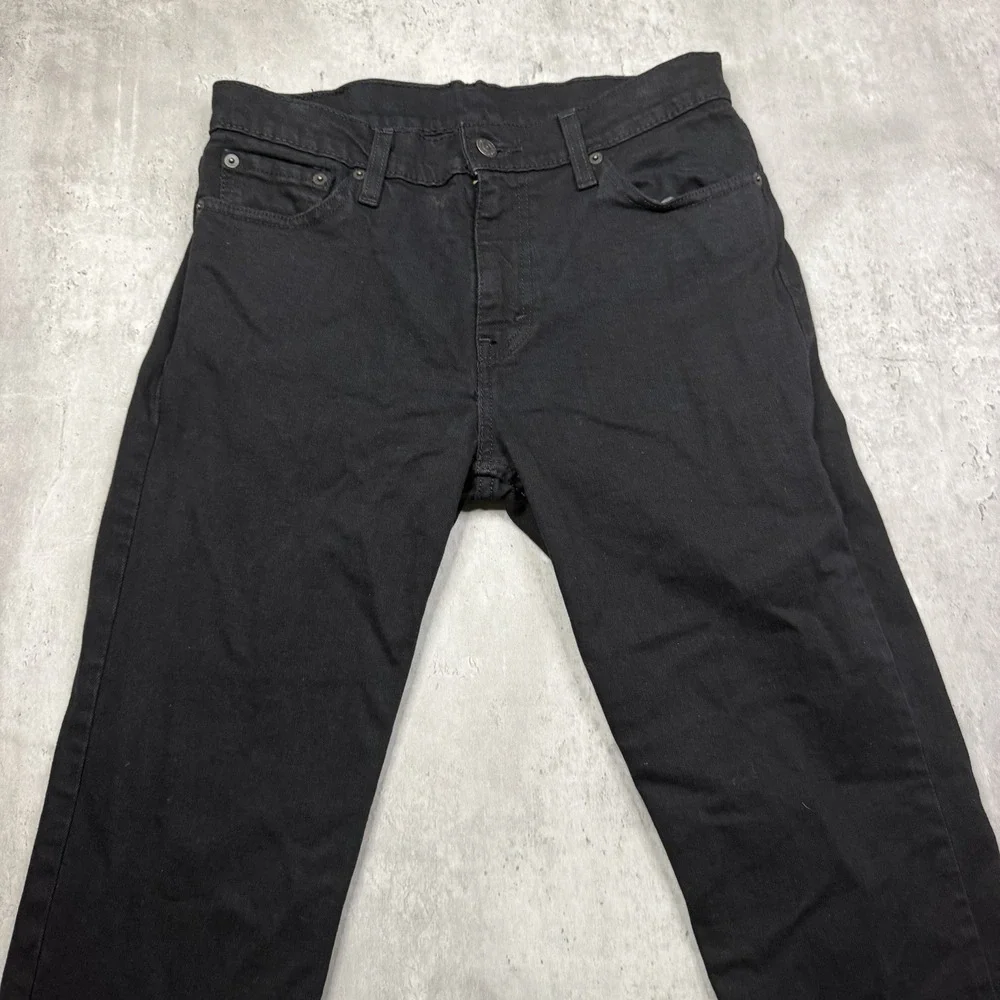 Levis 511 Jeans Mens 30x29 Black Slim Fit Stretch Denim Pants Workwear USA